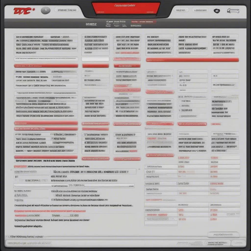 Diagnostic Trouble Codes