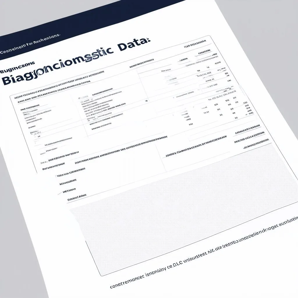 Printing Diagnostic Data