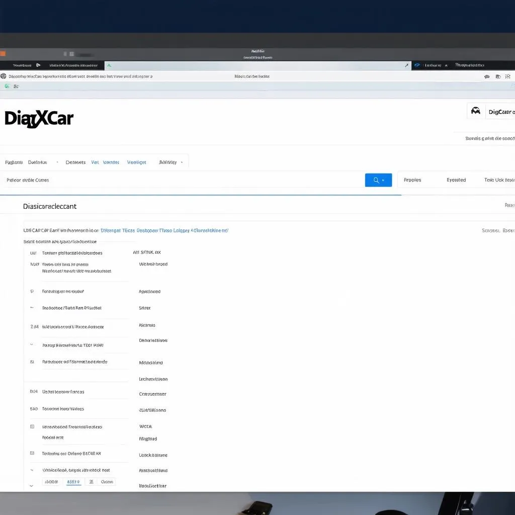 DiagXCar Website