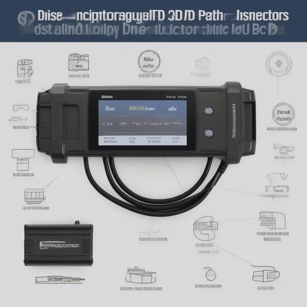 Diesel injector scan tool