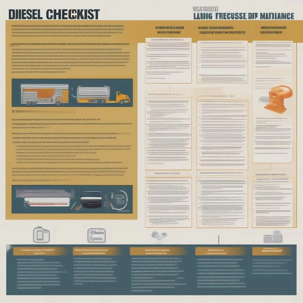 Diesel Vehicle Maintenance Checklist