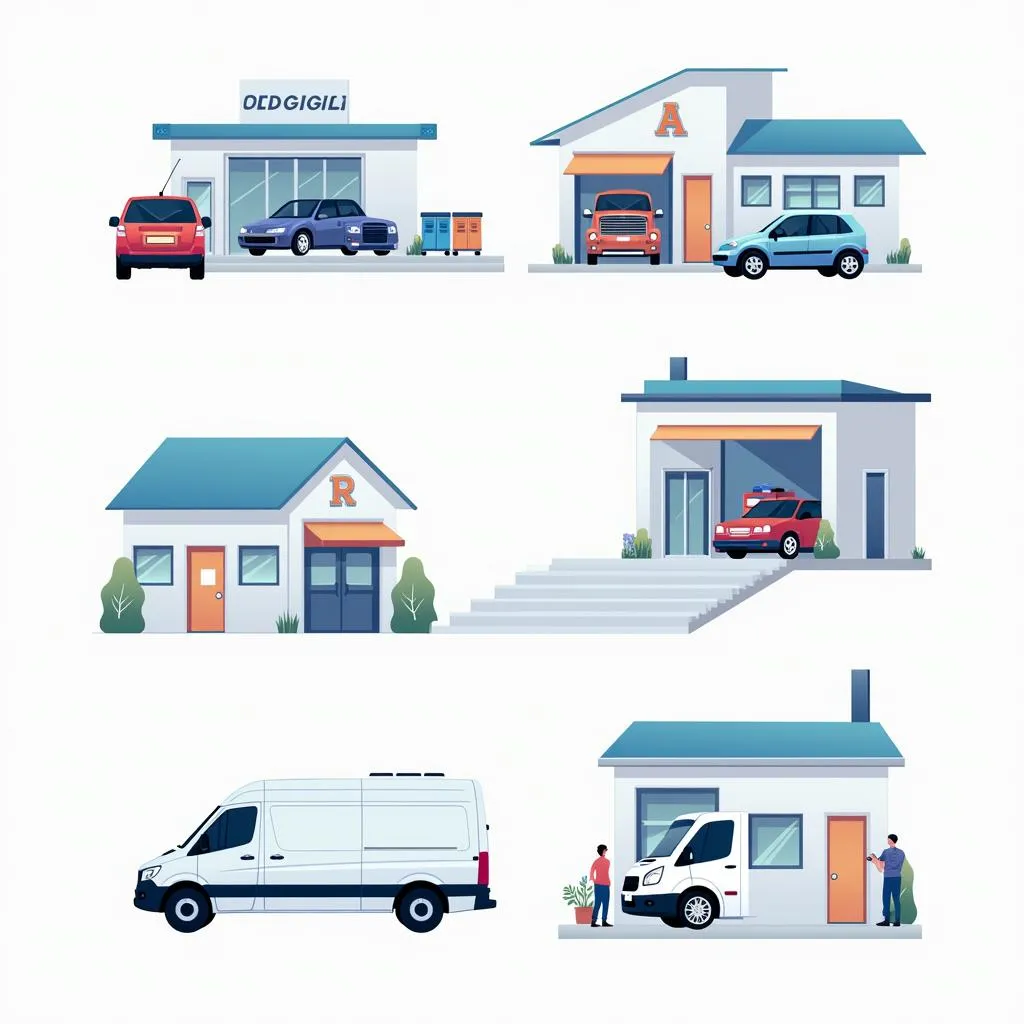 Different Types of Car Repair Shops 