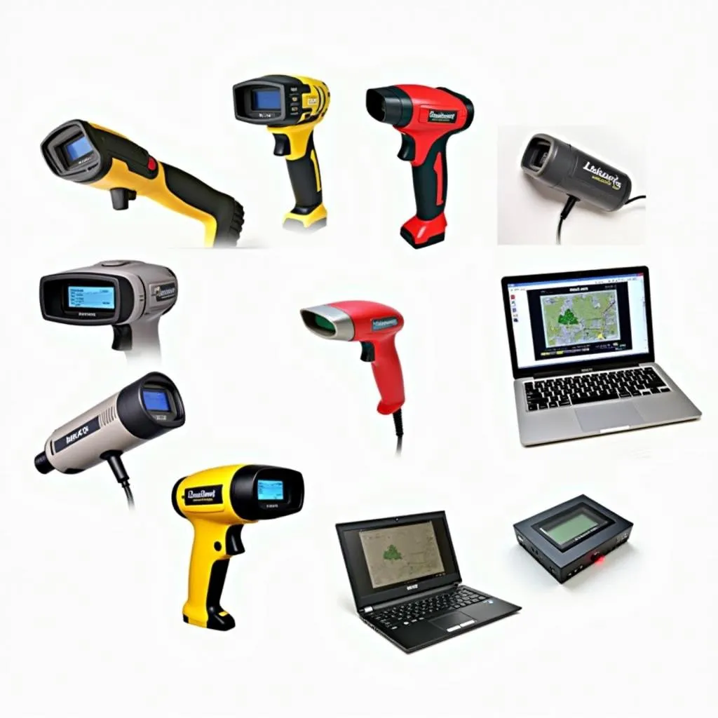 Variety of Automotive Diagnostic Scan Tools