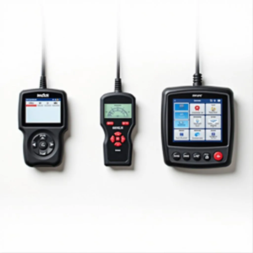 A variety of OBD2 scan tools suitable for a 1995 F350 diesel truck.