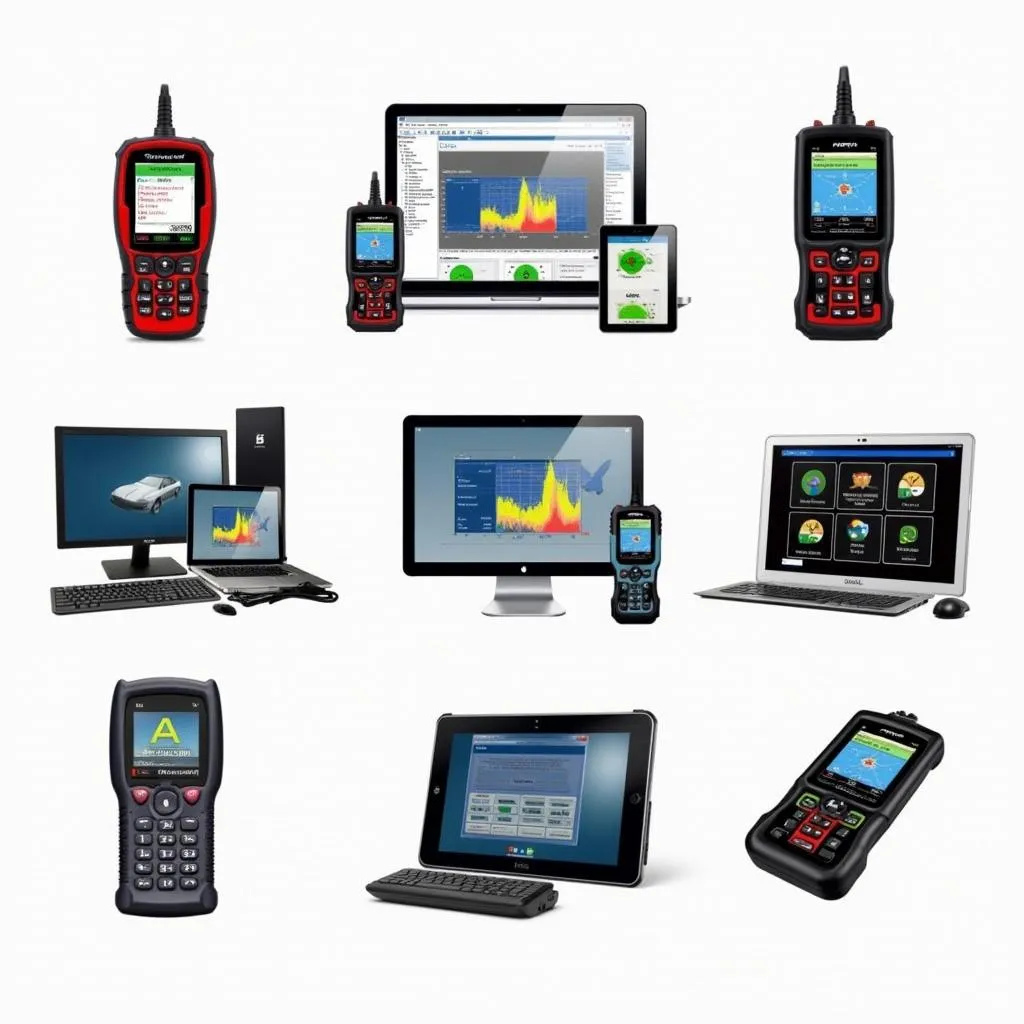 Various PT Diagnostic Scan Tools Displayed