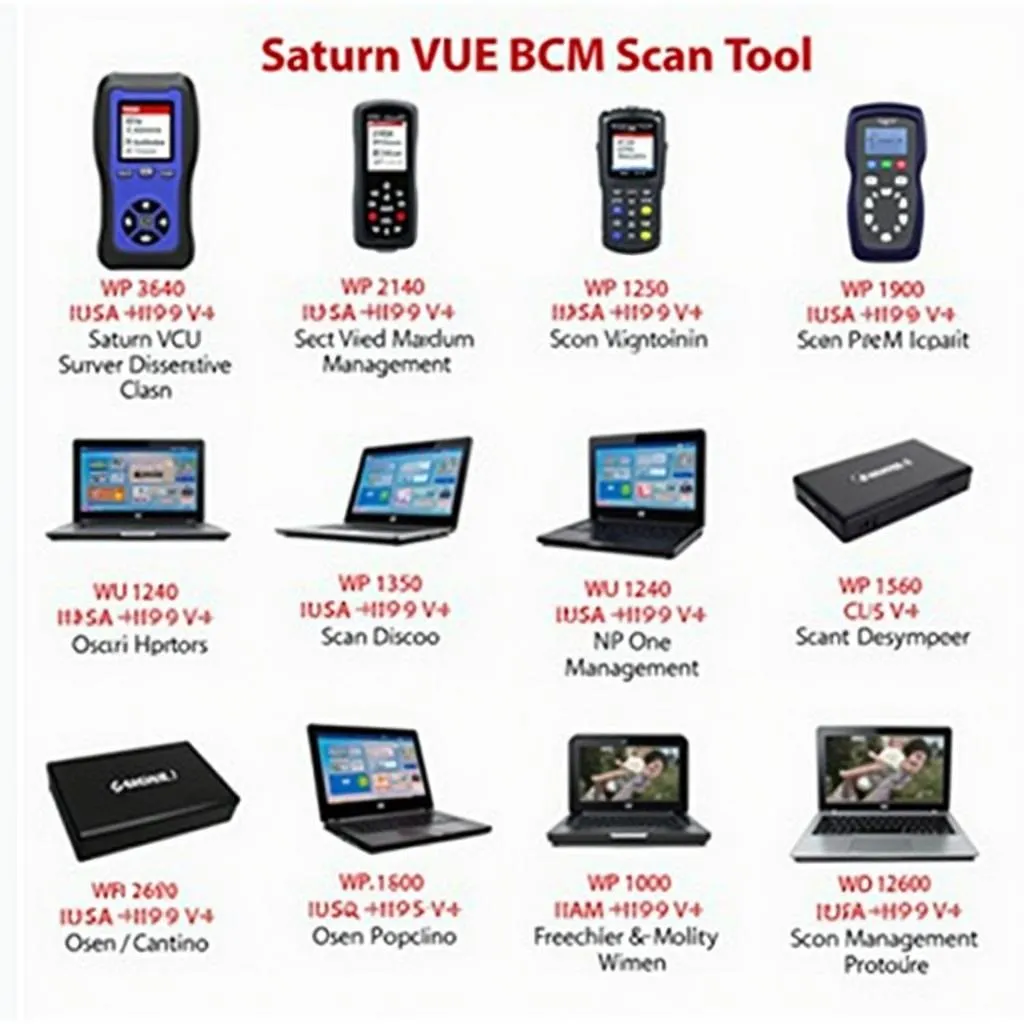 Various BCM scan tools for Saturn Vue