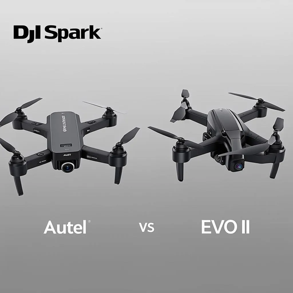 DJI Spark vs Autel drones