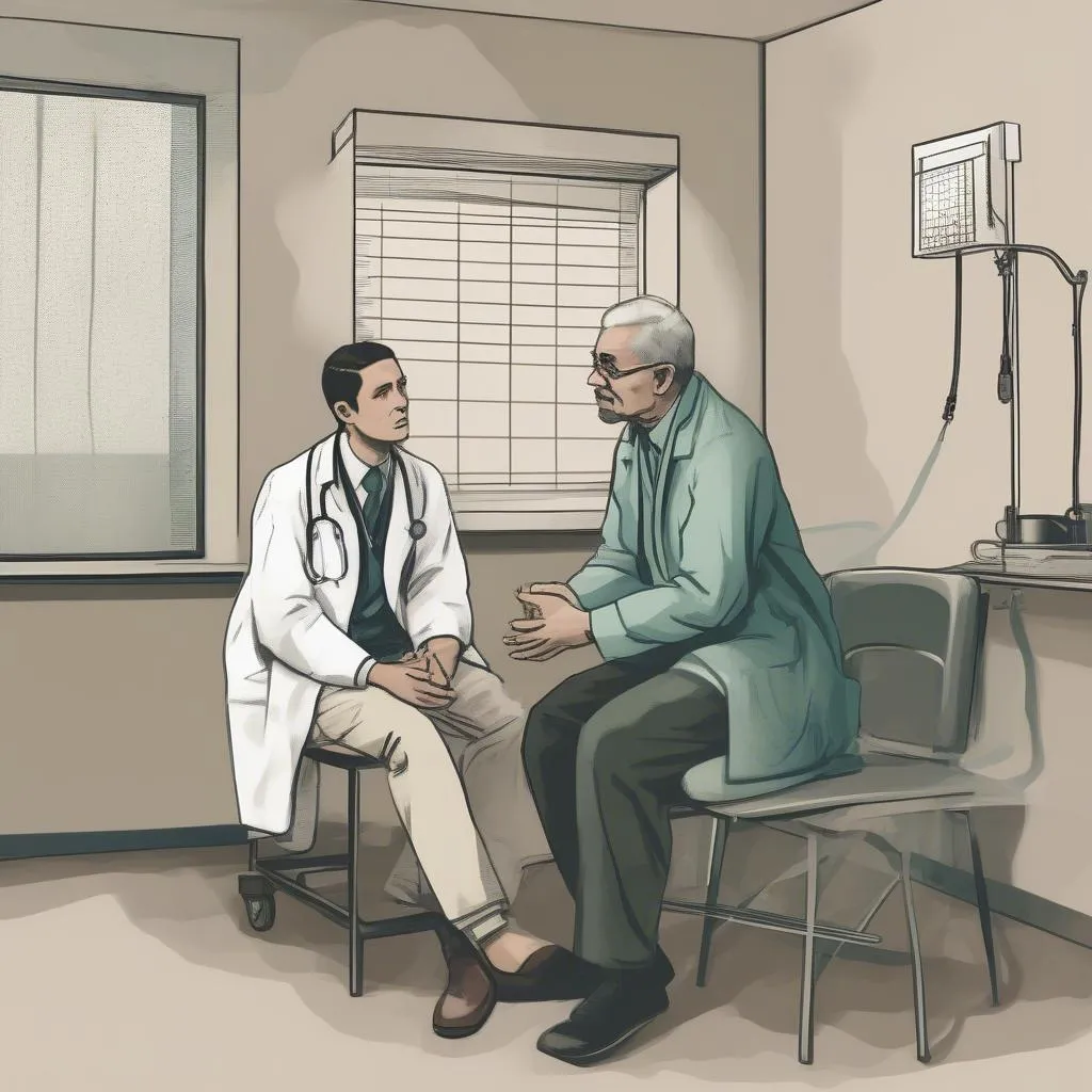 Doctor Examining Patient