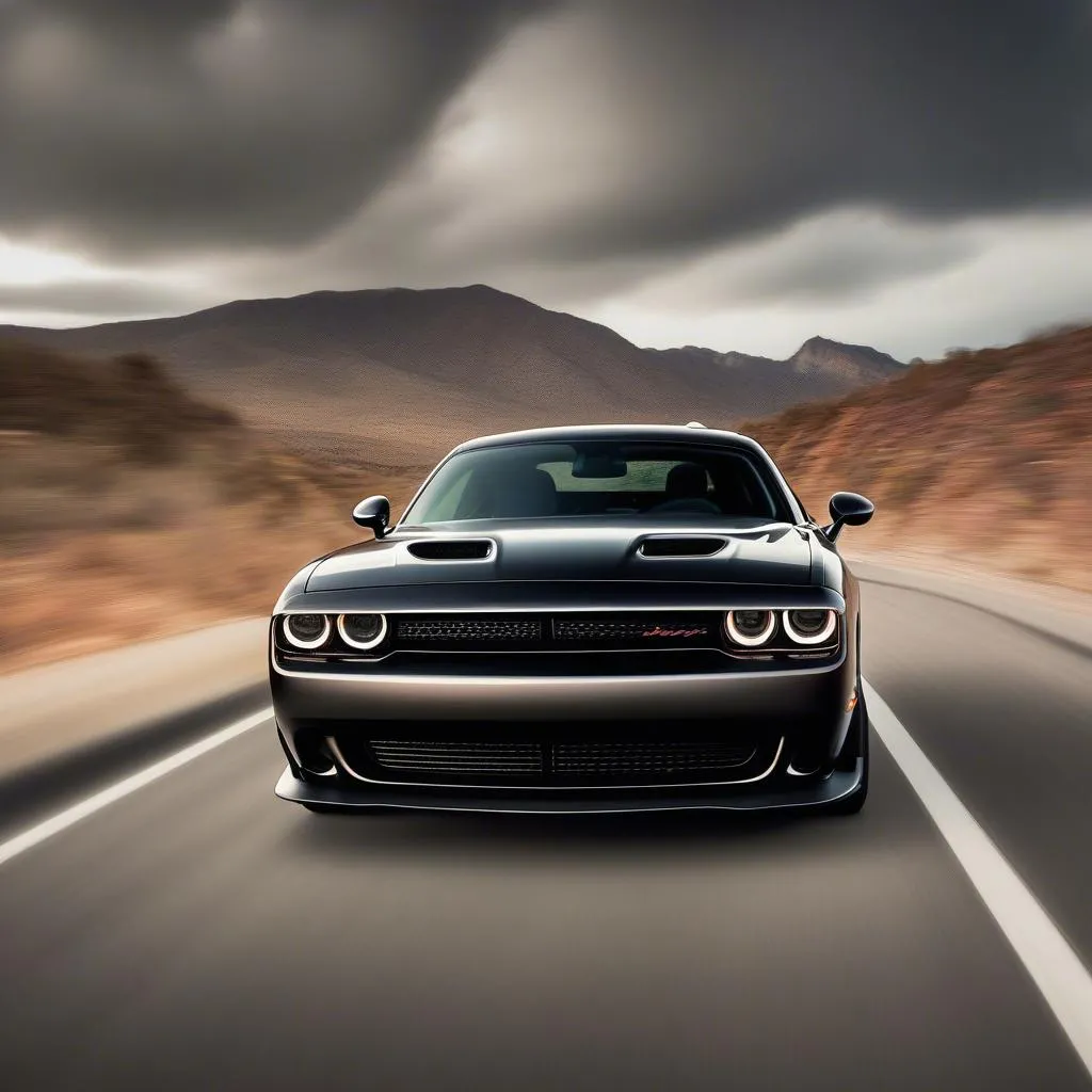 Dodge Challenger Hellcat: Speed and Performance on the Open Road