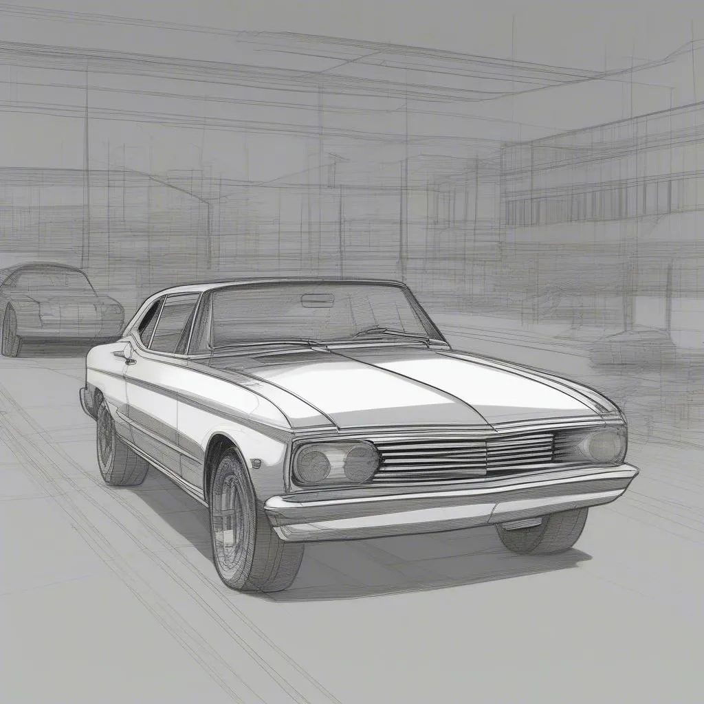 Adding details to a simple car drawing