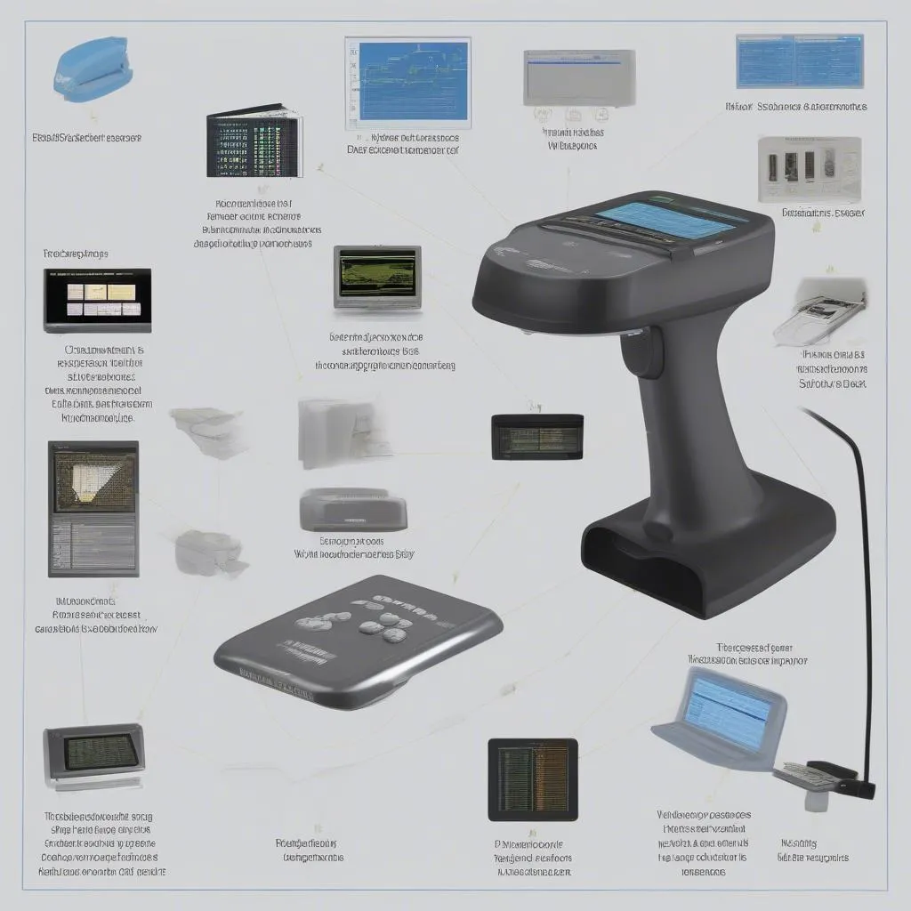 DRB3 scan tool interface illustration