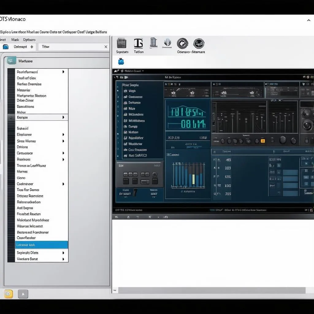 DTS Monaco Interface