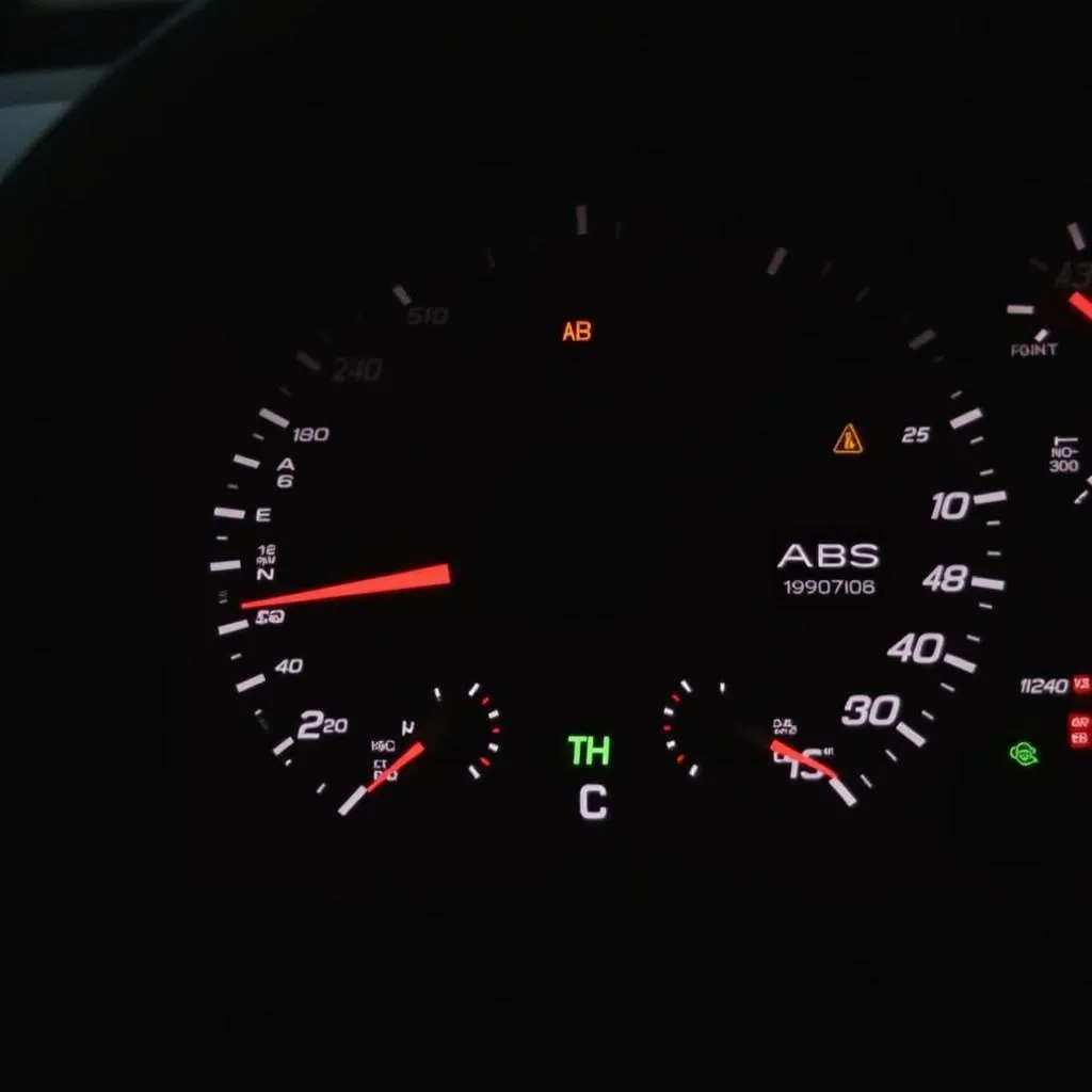 E350 4Matic Dashboard Warning Lights