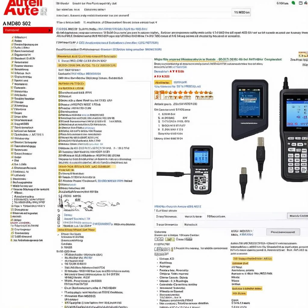 Autel scanner on eBay