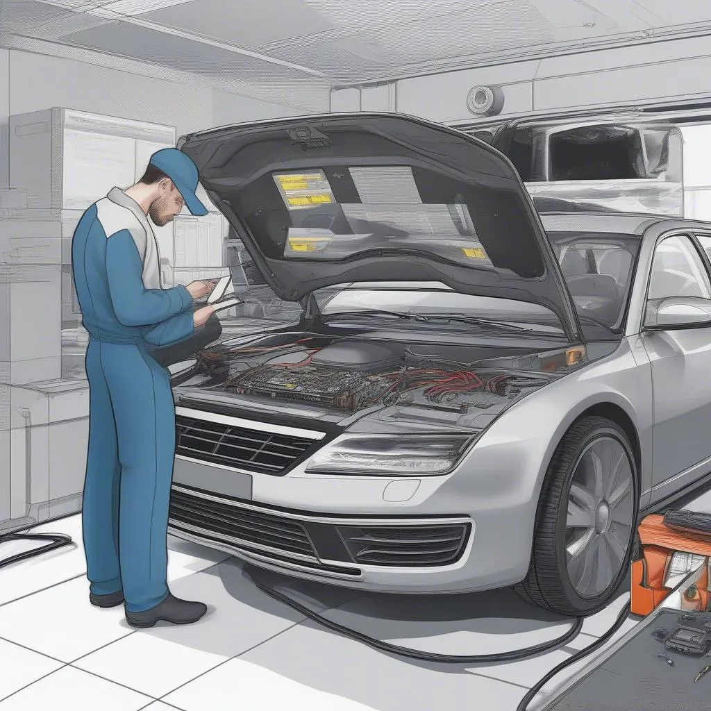 European car electrical system diagnostics