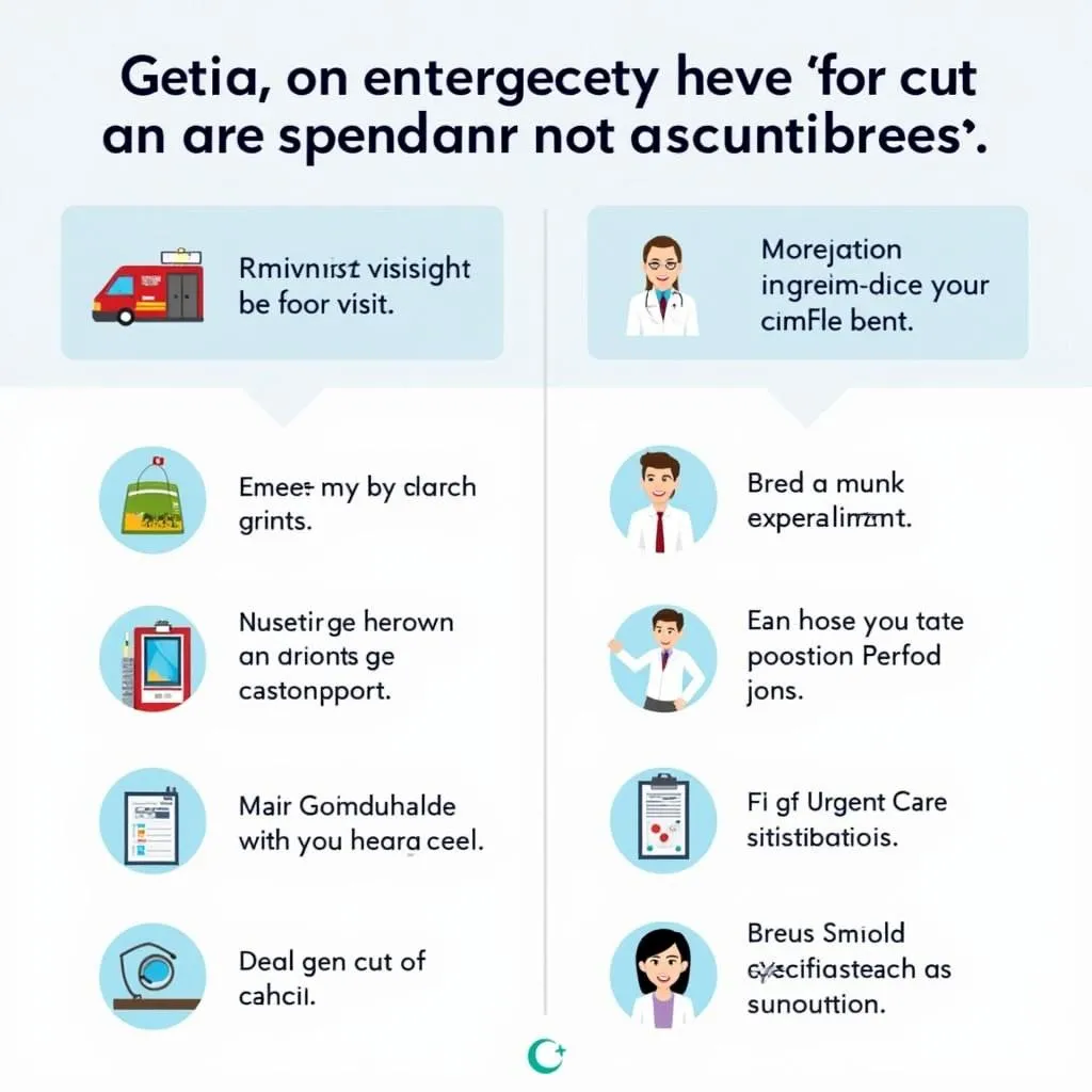 Emergency Room vs Urgent Care