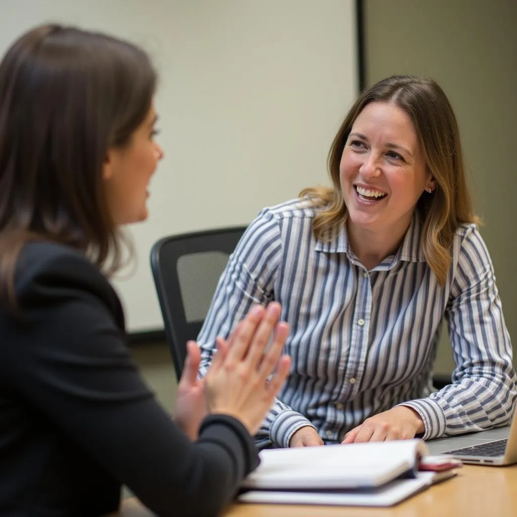 Emory Alumni Career Coaching session