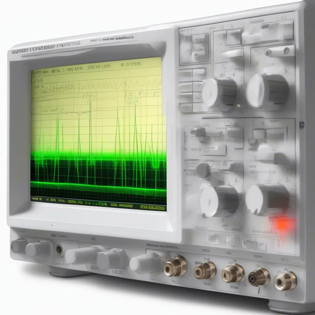 Engine misfire waveform on Autel Oscilloscope