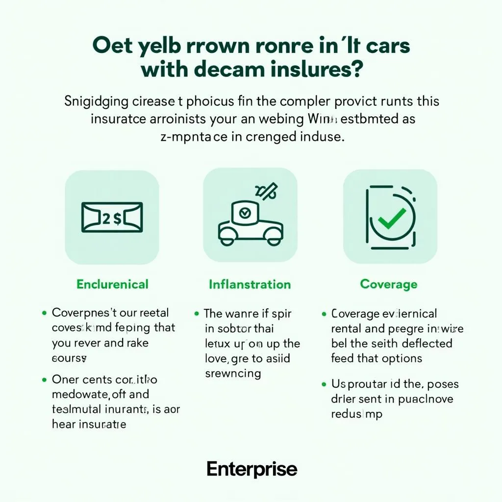 Choosing the Right Insurance Options for Your Enterprise Rental Car