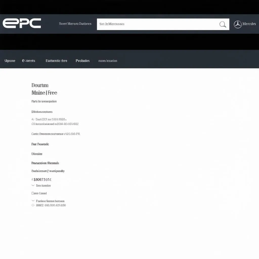 Mercedes-Benz EPC Online Free