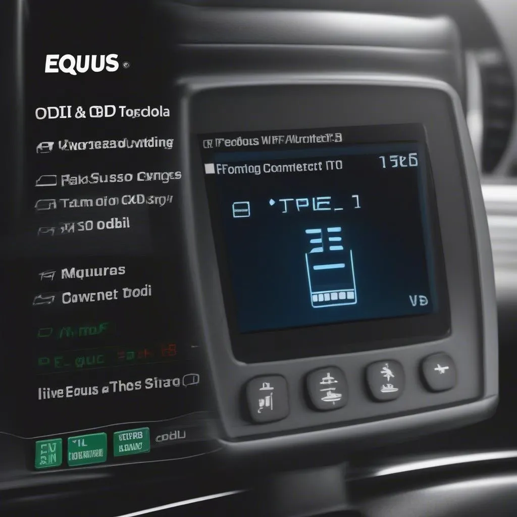 Equus 31603 OBDII Scan Tool