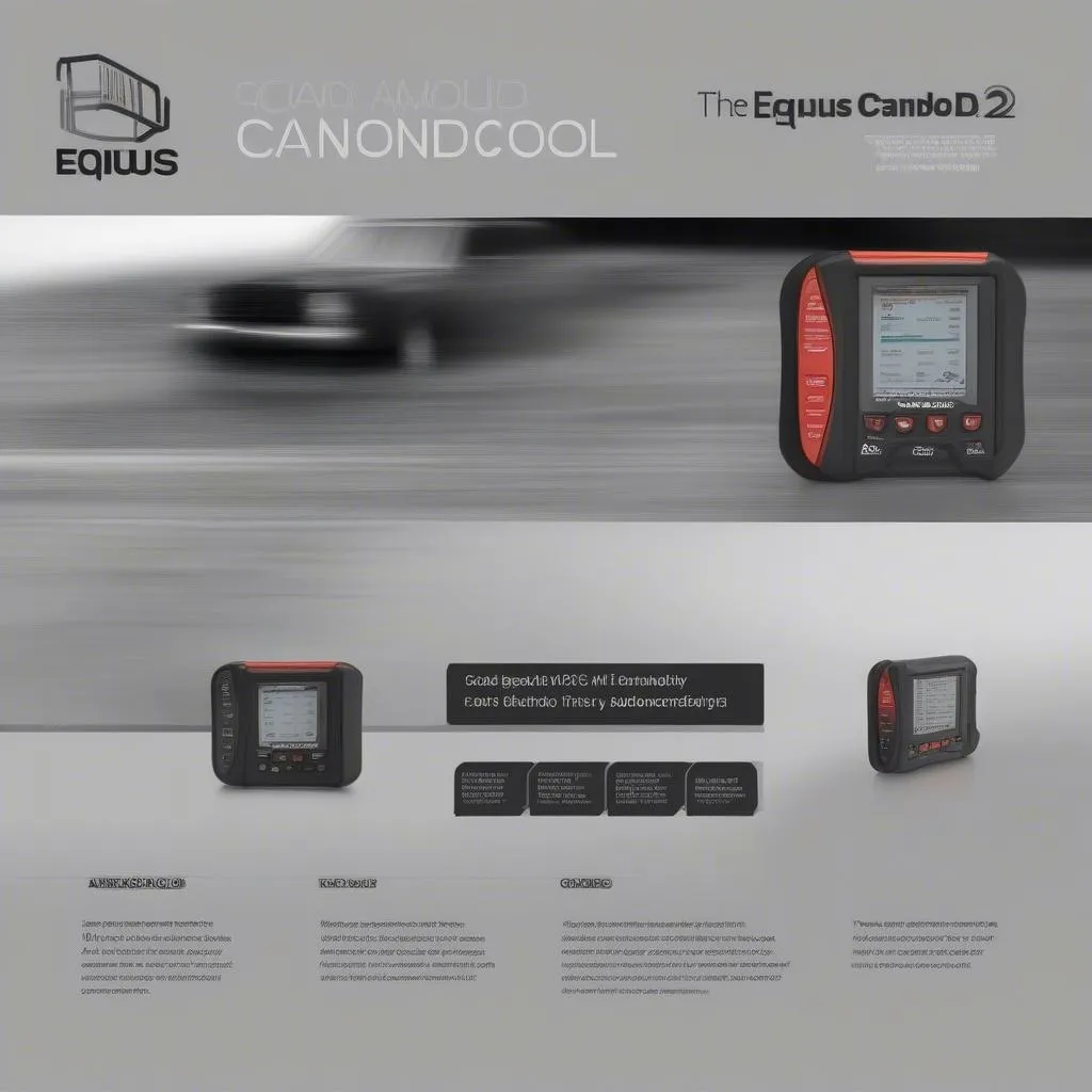 Equus Canobd2 Scan Tool Features