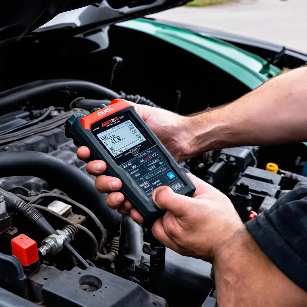 European car diagnostics with Autel MP408