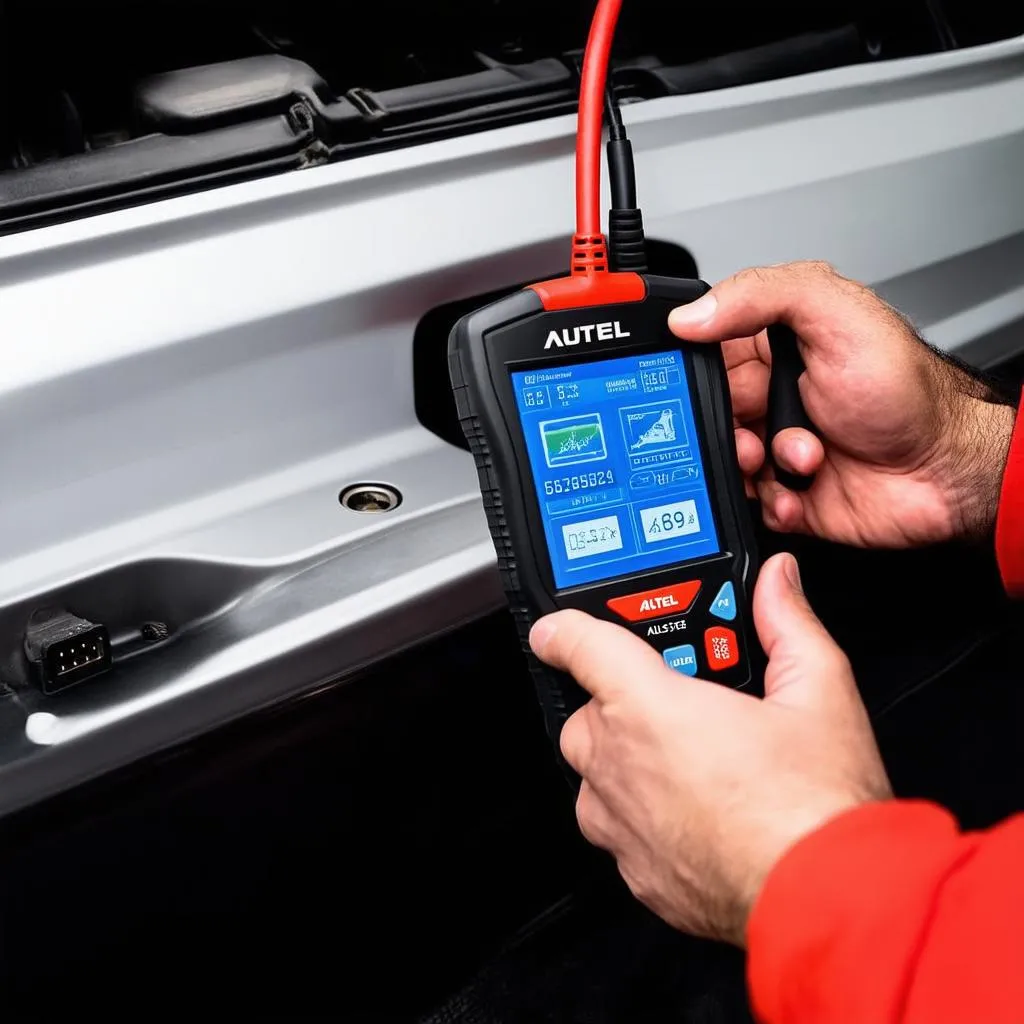 Diagnosing a European Car with Autel AL539B