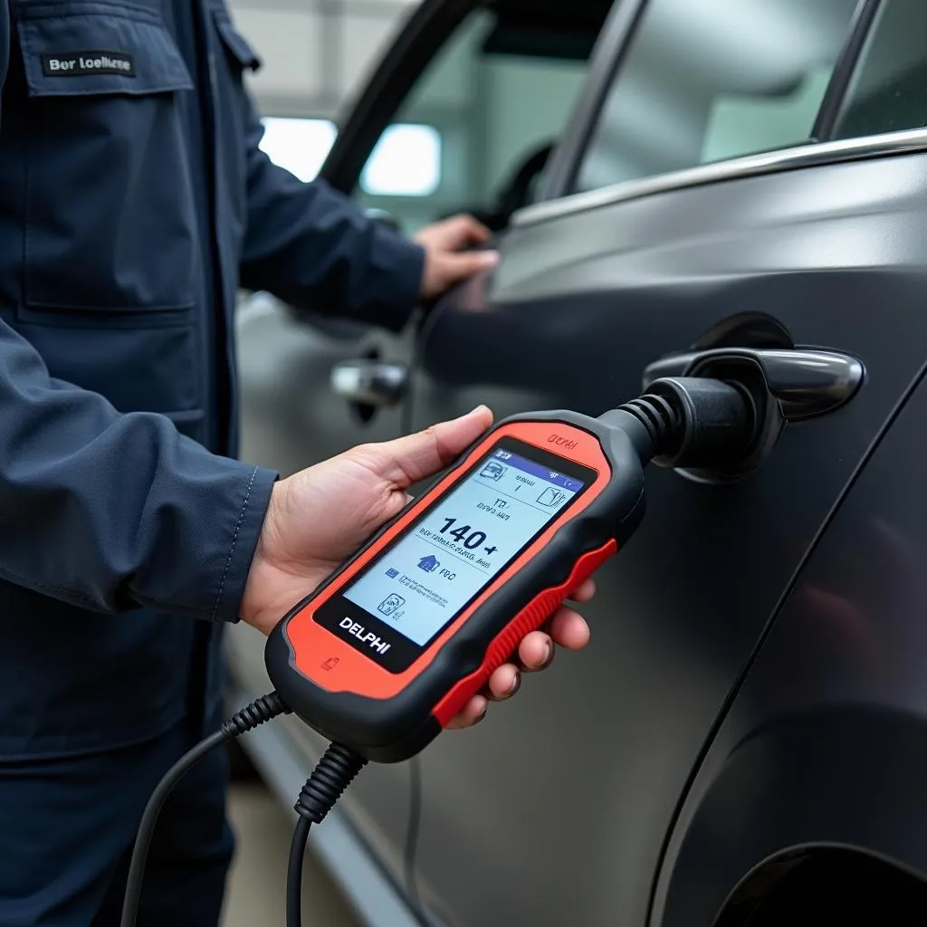 European car emissions testing using a Delphi EFI tool