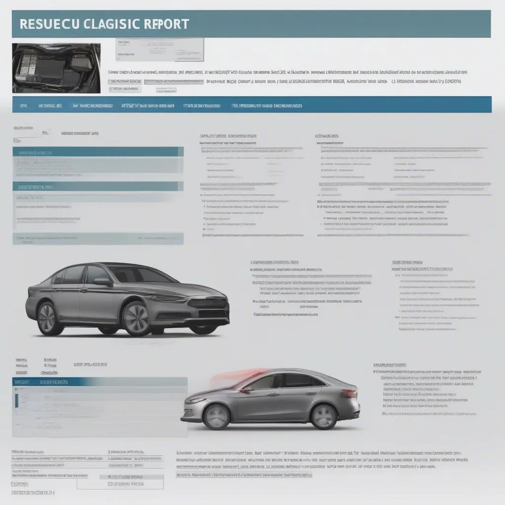 European car rescue tool diagnostic report