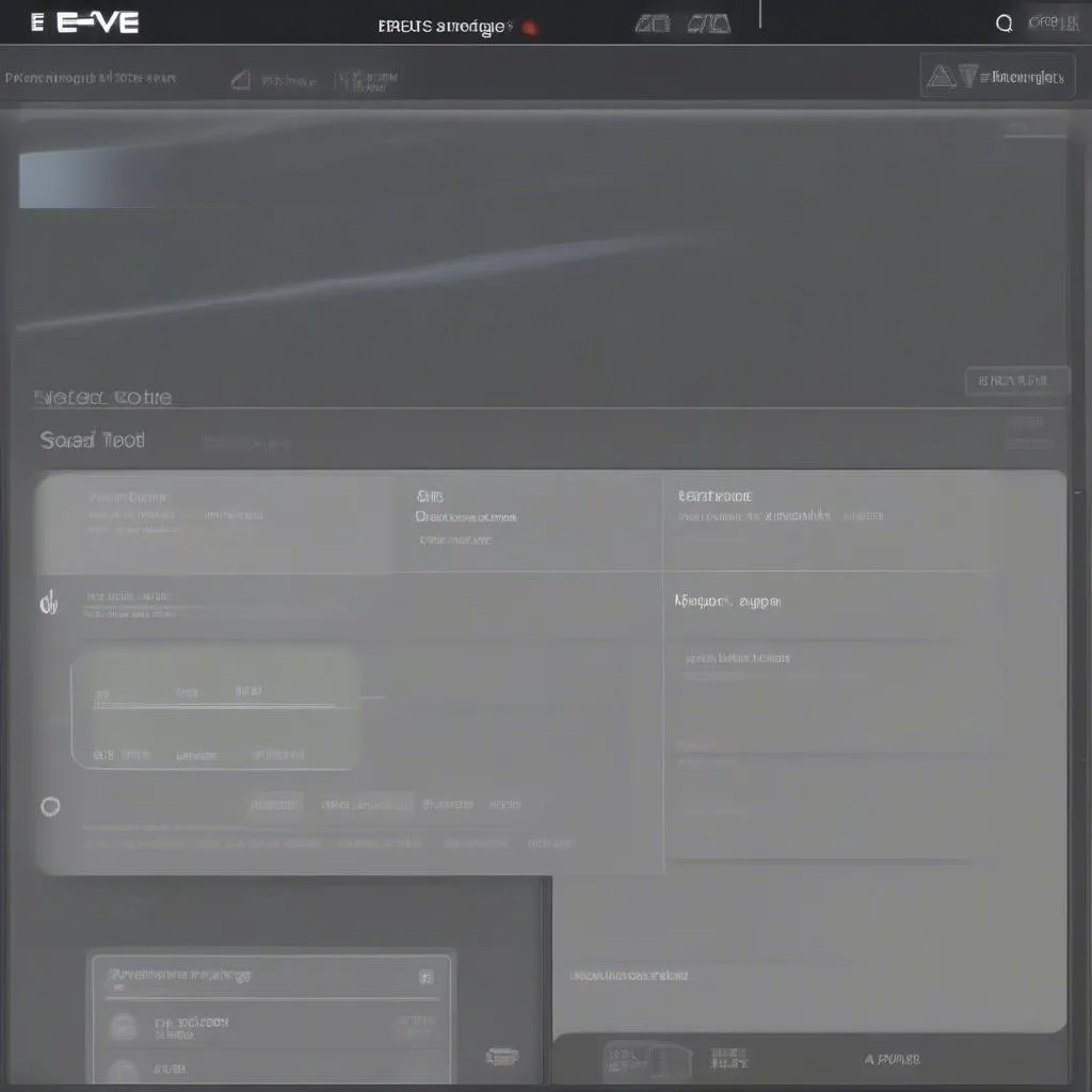 Eve Scan Tool Interface