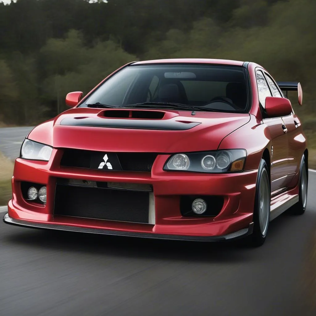 Mitsubishi Lancer Evolution 9 design