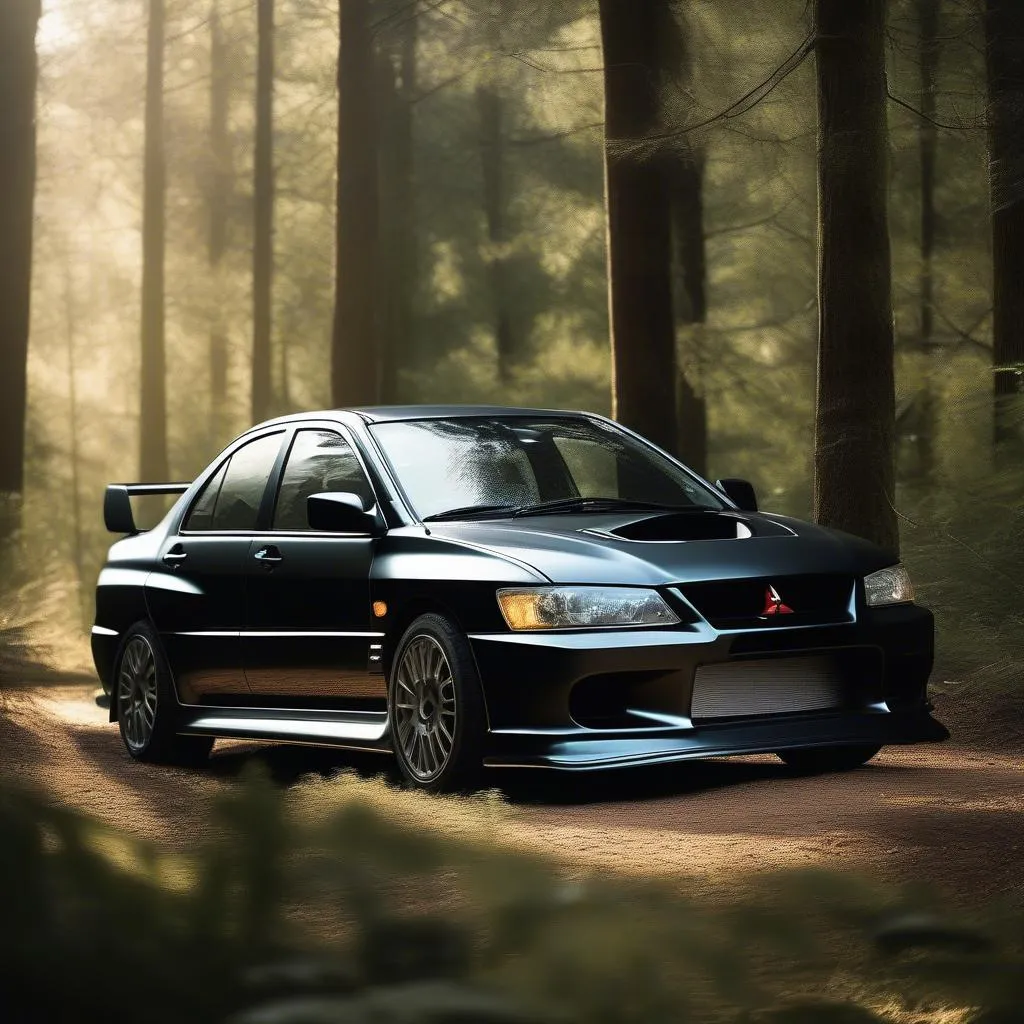 Mitsubishi Lancer Evolution 9 design