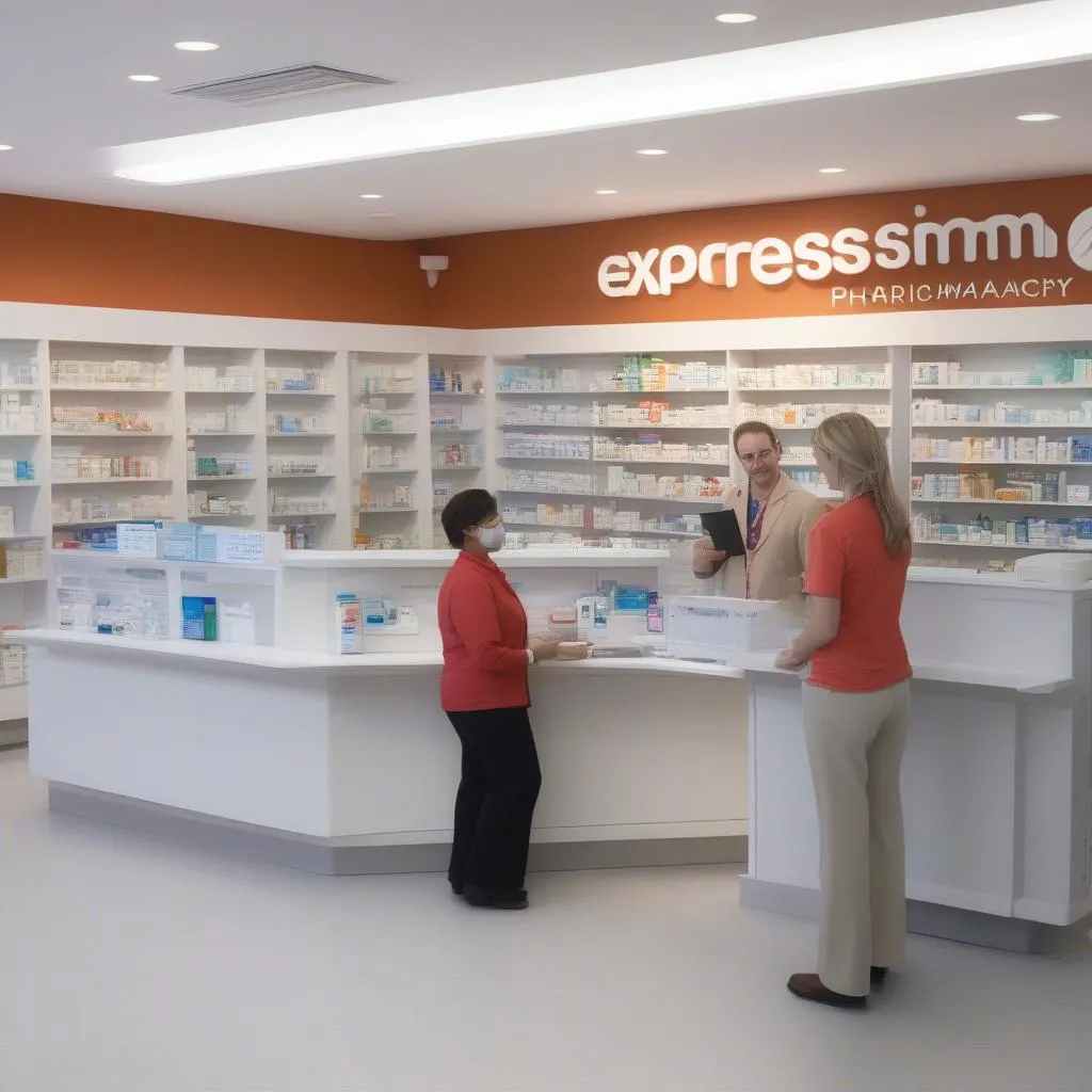 Express Care Pharmacy Interior