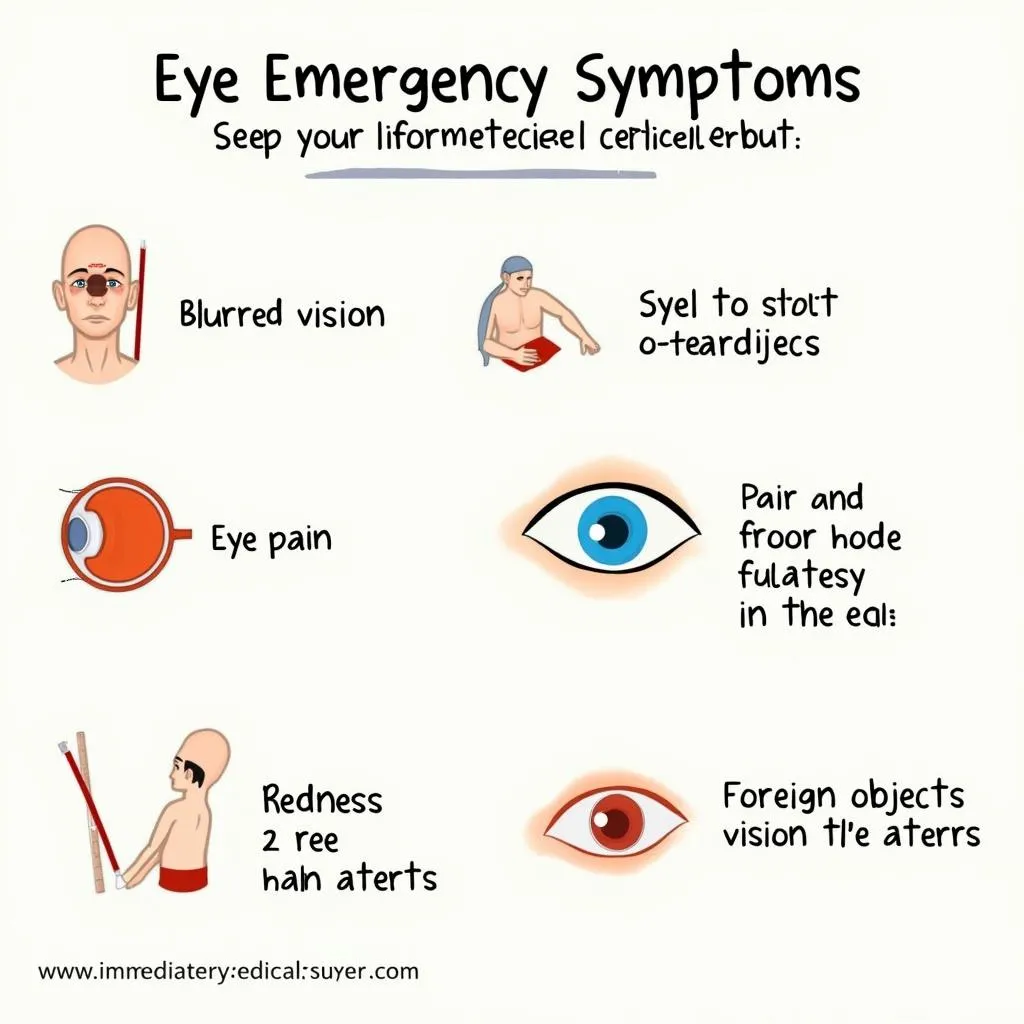 Common Eye Emergency Symptoms