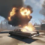 Fallout 4 Car Explosion