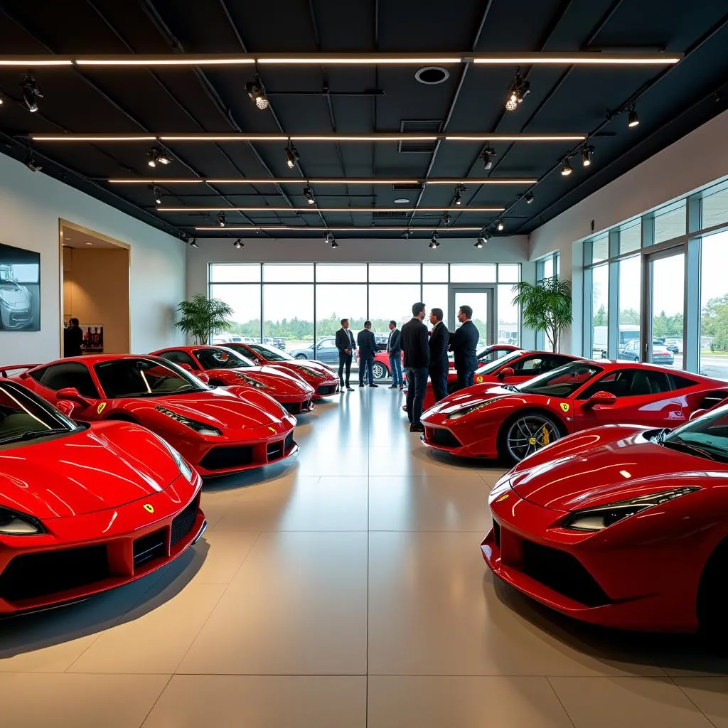 Ferrari Dealership Showroom