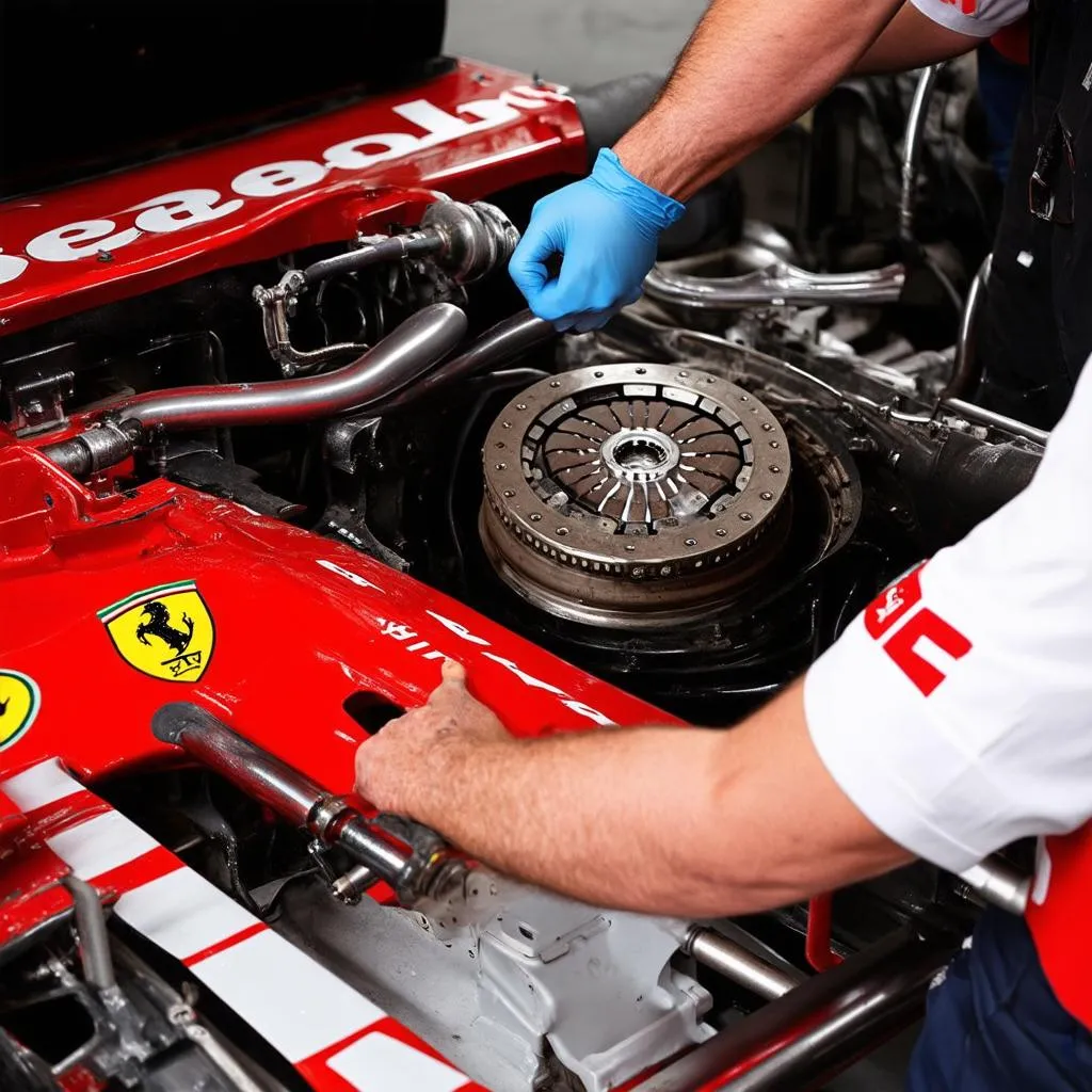 Ferrari F1 Clutch Replacement