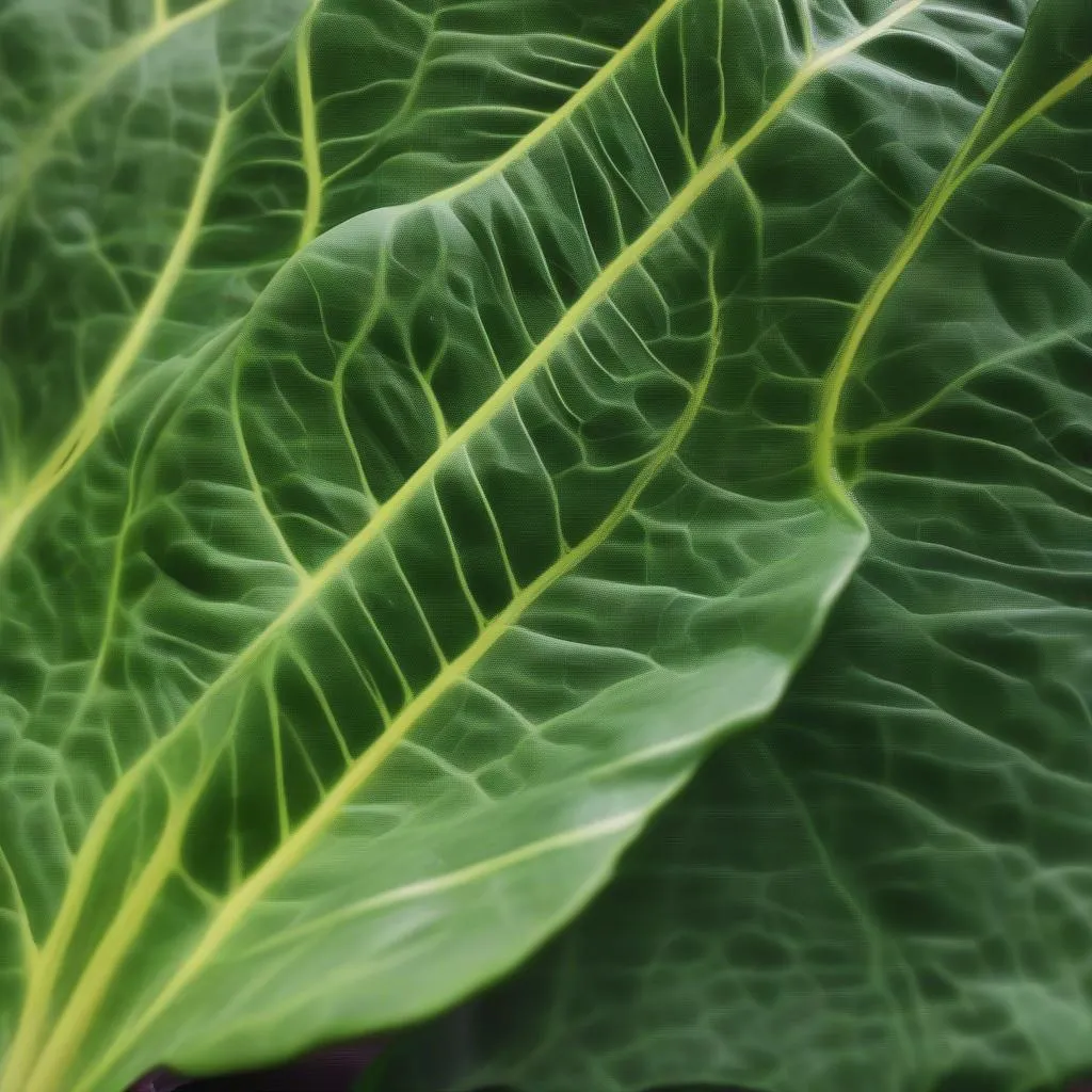 Fiddle Fig Tree Leaves