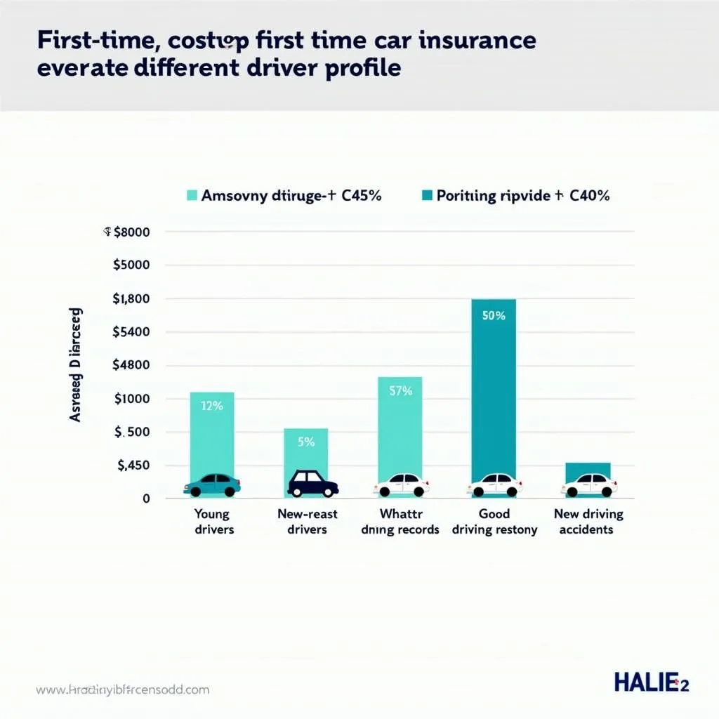 First Time Car Insurance Cost Comparison Chart