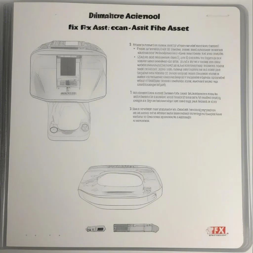 Fix Assist Scan Tool Model 47208 User Manual