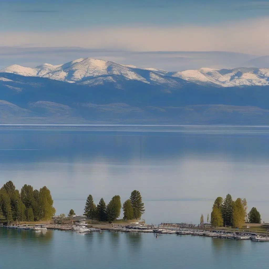 Montana lake view