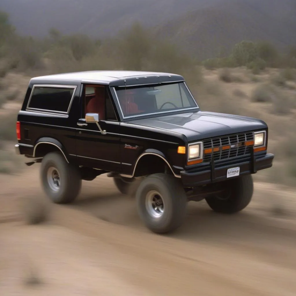 Ford Bronco During OJ Simpson Car Chase