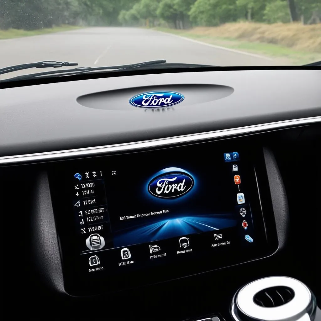 Ford Car Dashboard