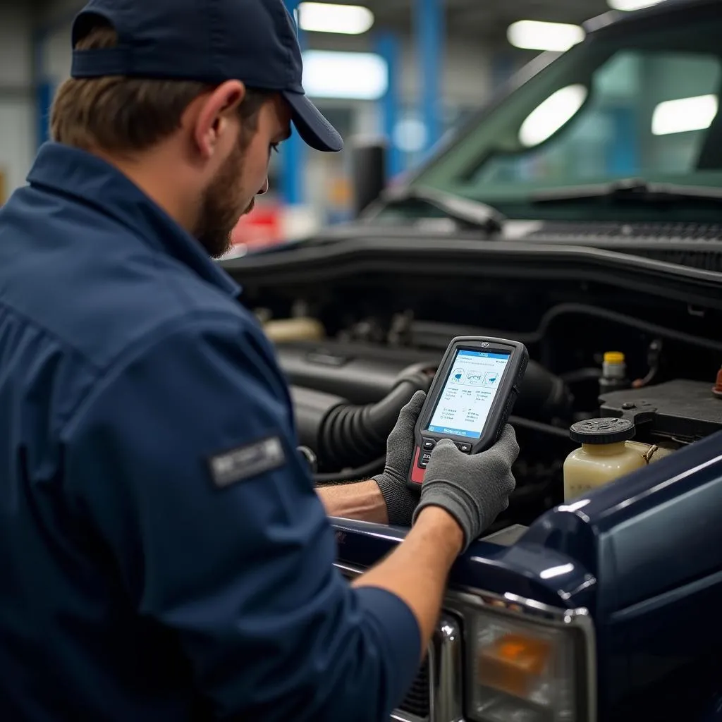 Ford Diesel Engine Diagnostics Using a Scan Tool