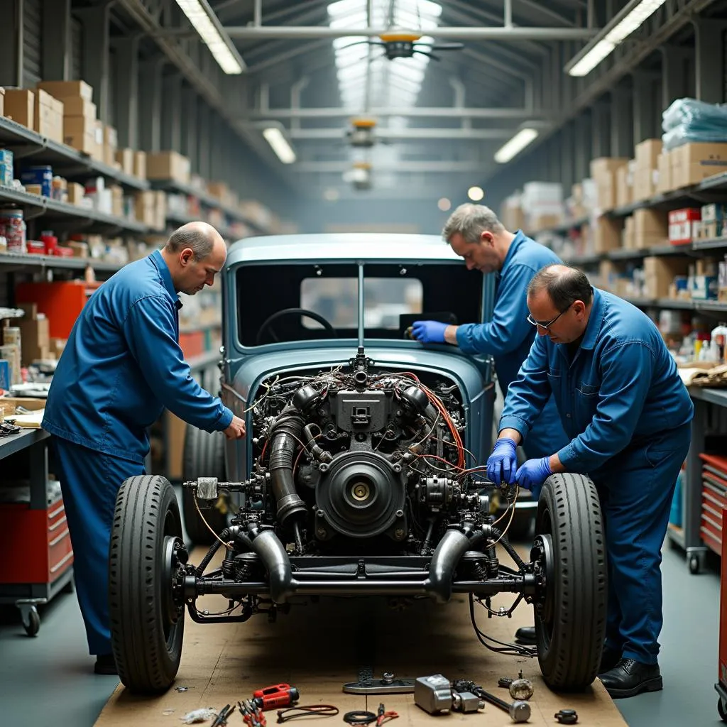 Ford Engine Testing Facility