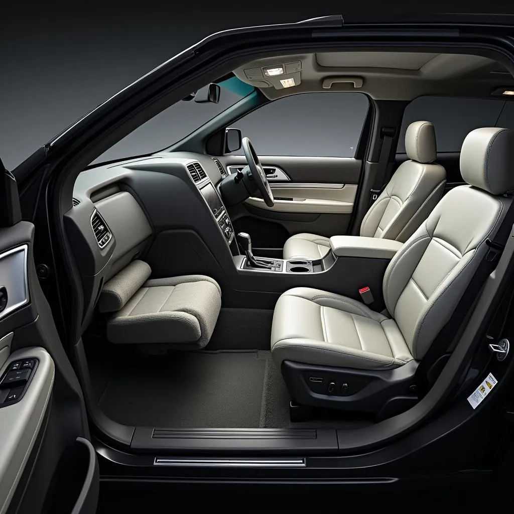 Spacious Interior of a Ford Explorer