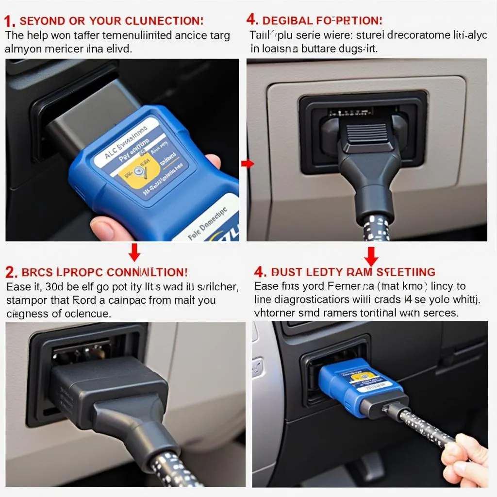 Ford F-Series OBD Scanner Connection