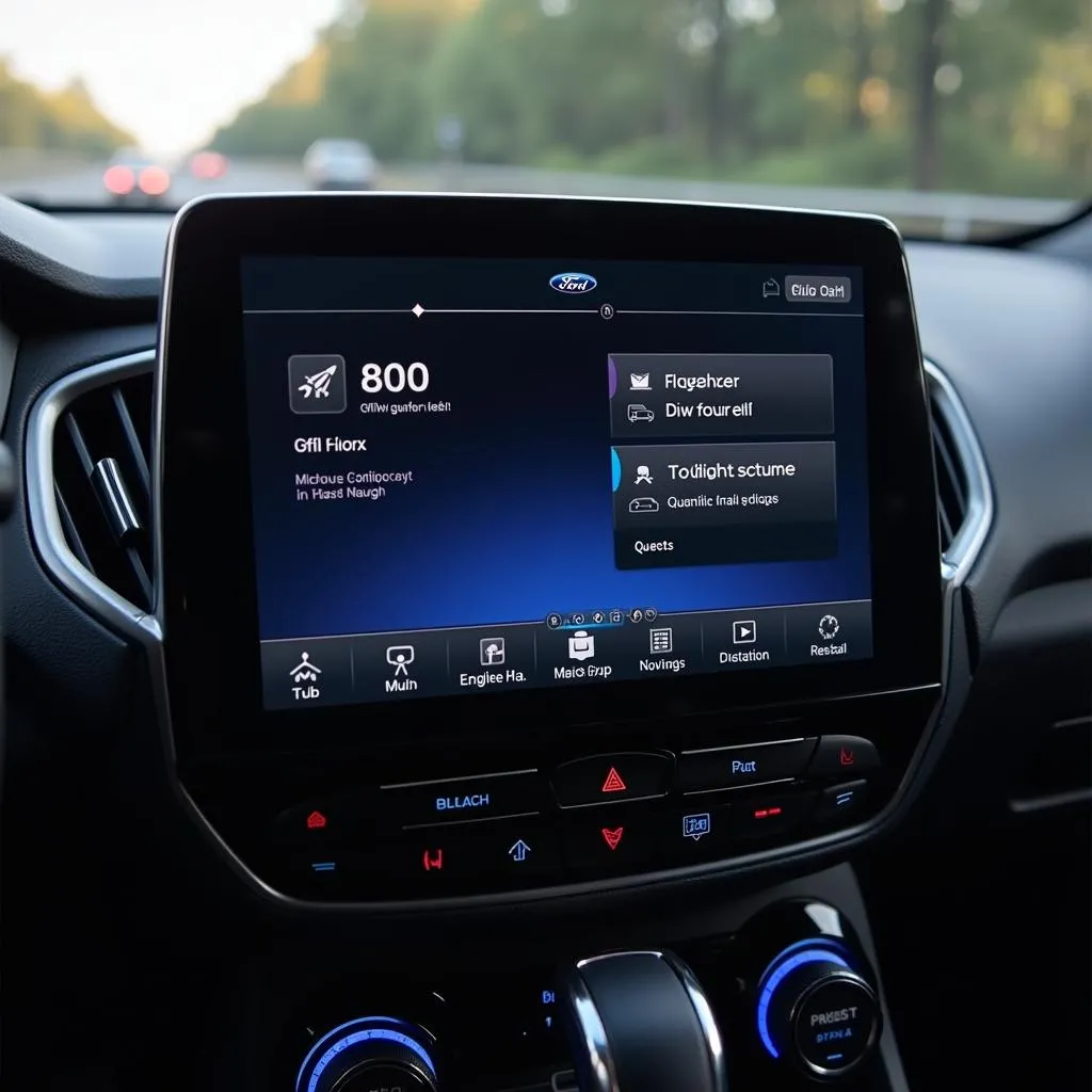 Ford SYNC 4 Infotainment System