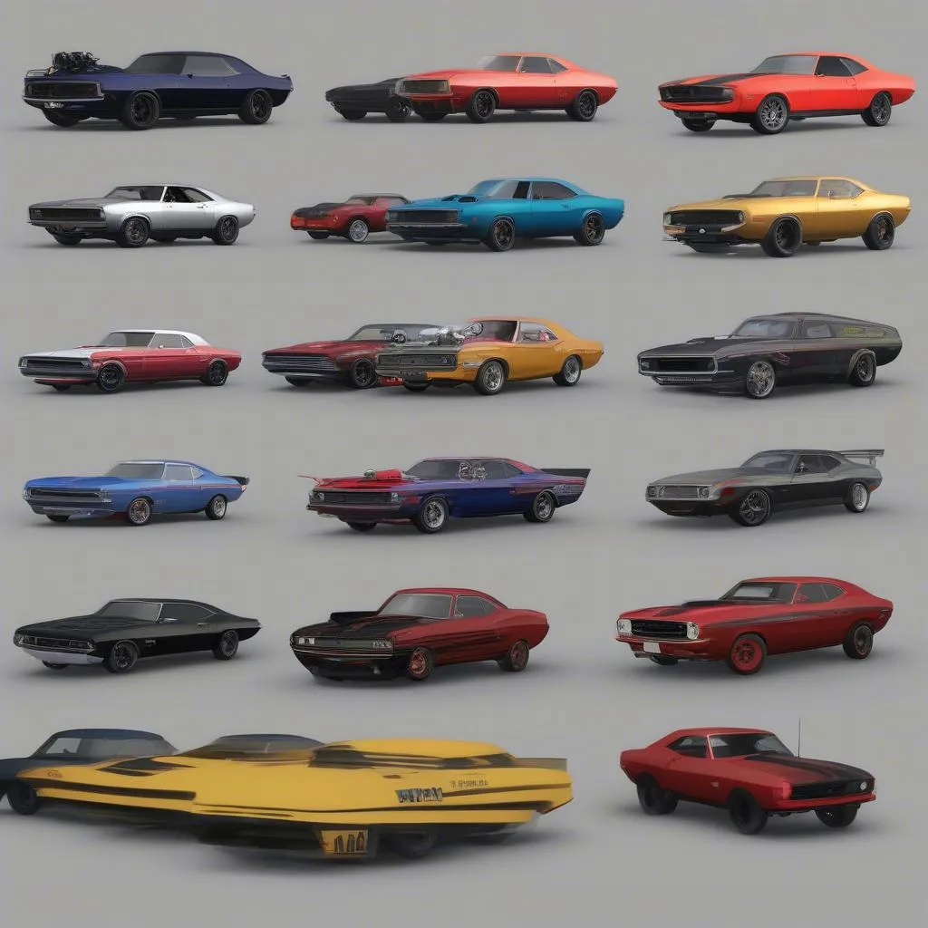 Forza Horizon 5 Apex Allstars Car Pack: Muscle Cars, Chevrolet Camaro, Ford Mustang, Dodge Challenger